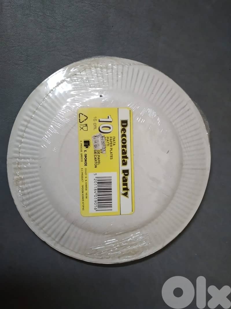 Vintage collectable Disney paper plates 16 cm (10 pcs per package) 4