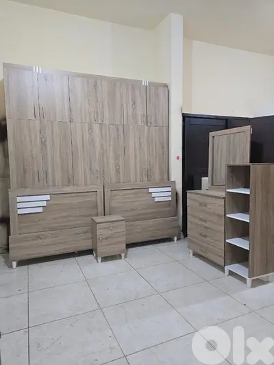 غرفة نوم تختين جديدة من المعمل بافضل الاسعار