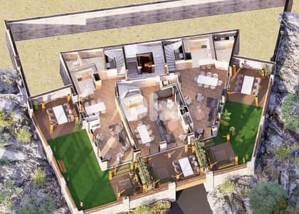 UNDER CONSTRUCTION CHALETS IN FAQRA PRIME + GARDENS , (KFA-242)