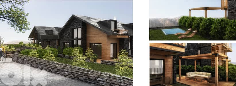 UNDER CONSTRUCTION VILLAS WITH PRIVATE POOL IN KFARDEBIAN, (KFA-205)