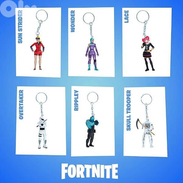 fortnite character keychains , sold / pc 2