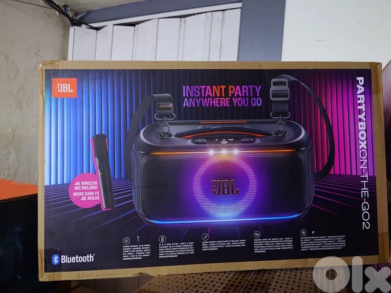 JBL party Box on-the-go 2 0