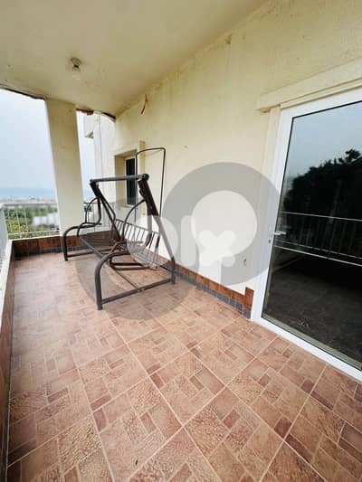 parking, 5 balconies, sea view, renovated, Aamchit/عمشيت REF#CO132165