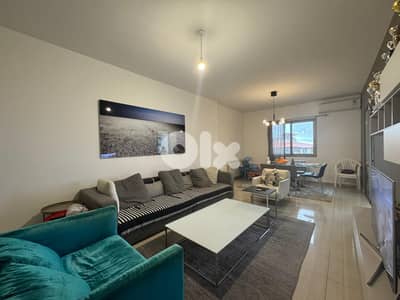 L20251 - Semi-Furnished And Decorated Apartment For Sale in Mansourieh