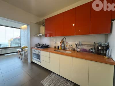 L20251 - Semi-Furnished And Decorated Apartment For Sale in Mansourieh