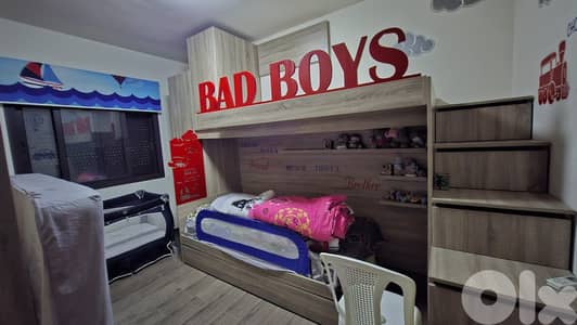 L20255 -3-Bedroom Furnished Apartment For Rent in Blat, Jbeil Near LAU