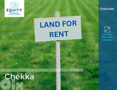 2530 SQM Industrial Land For Rent In Chekka Great Location #CM91124