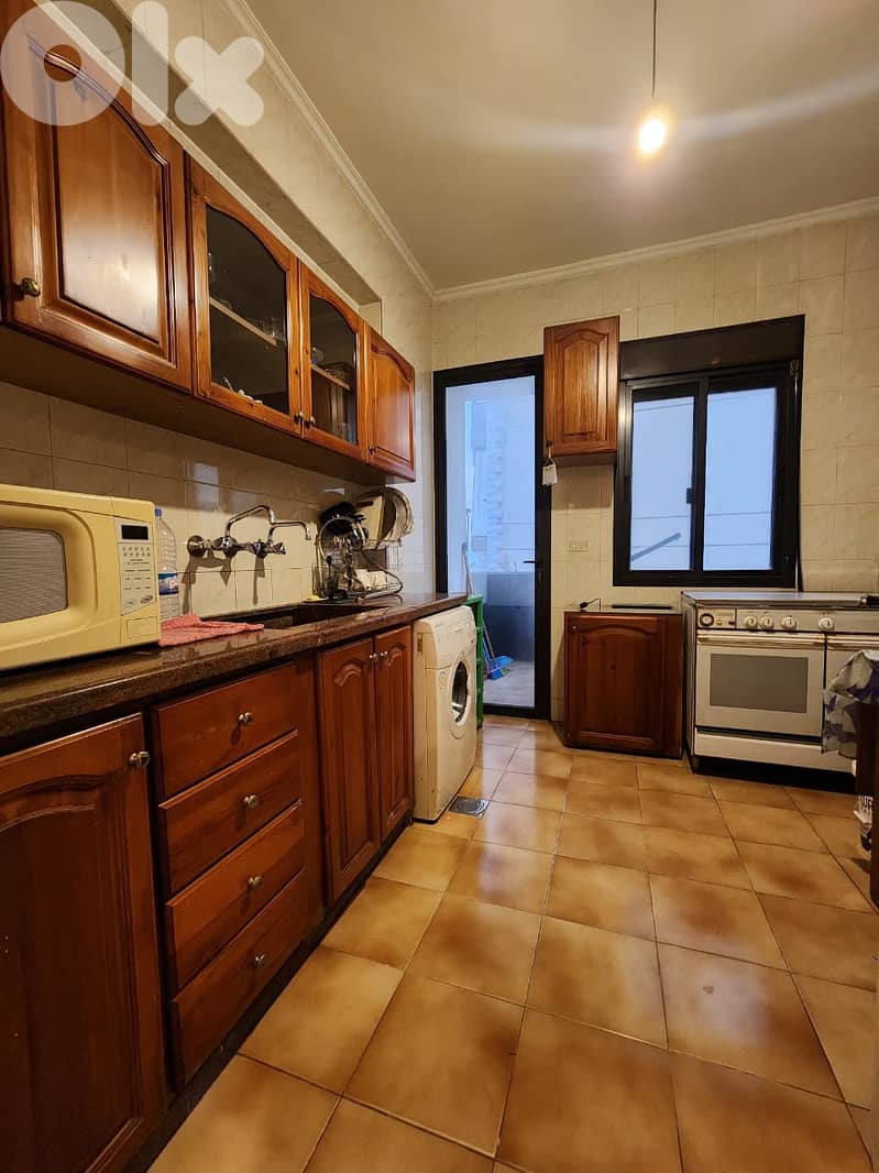 SEA VIEW / FULLY FURNISHED IN ZOUK MIKHAEL PRIME 2 BEDS NEW , ZM 0