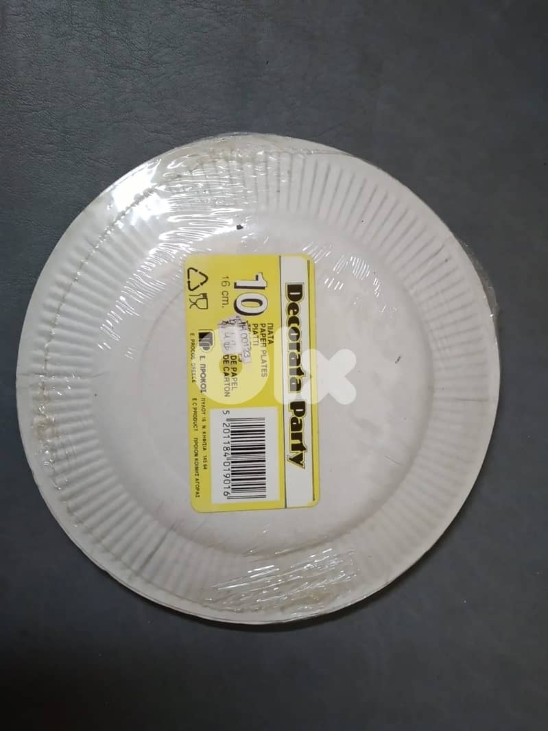 Vintage collectable Disney paper plates 16 cm (10 pcs per package) 4
