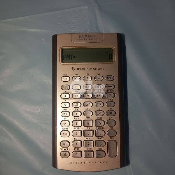 Calculator texas instruments BA2 plus professional 0