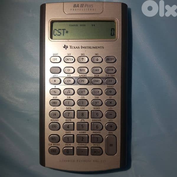 Calculator texas instruments BA2 plus professional 2