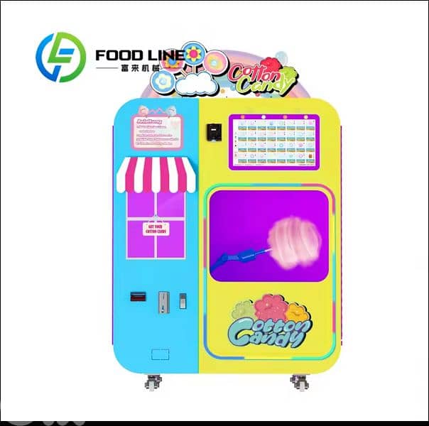 Cotton Candy Vending Machine 0