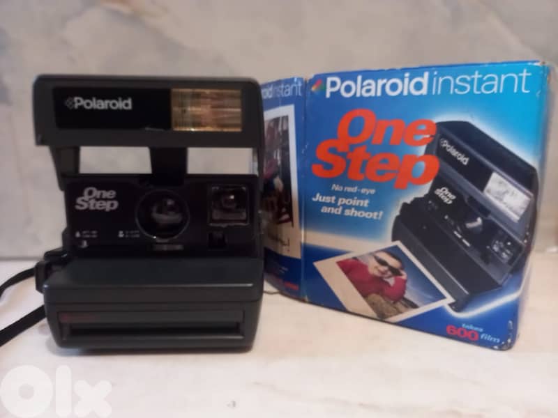 vintage Polaroid Instant One Step Camera 0