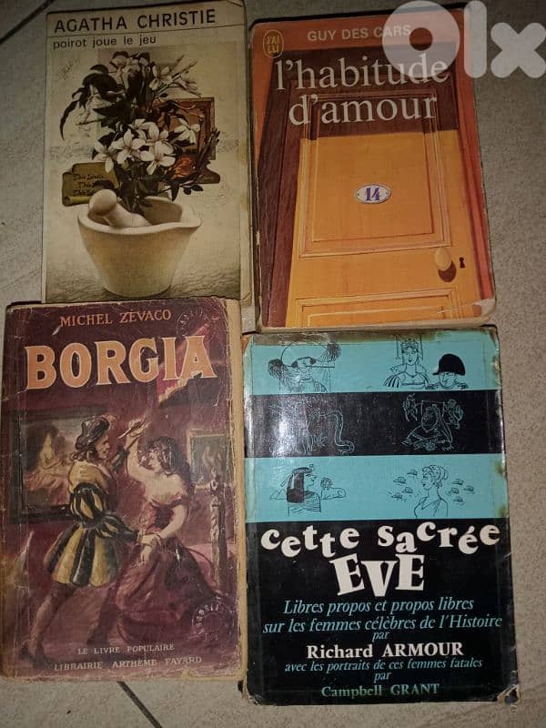 books antiques french 0