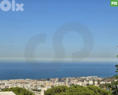 Unobstructed sea & mountain panoramic View, Rabieh/رابيه REF#PB132186