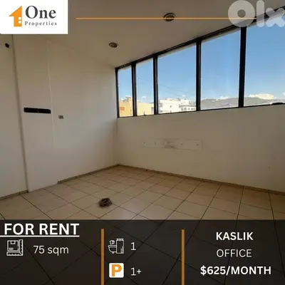 OFFICE FOR RENT IN KASLIK