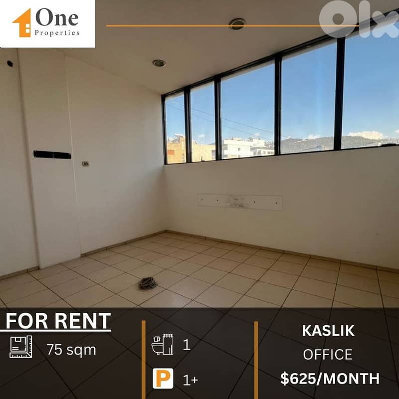 OFFICE FOR RENT IN KASLIK 0