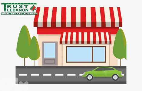 Shop for rent in Zaghrine Bikfaya Delb Chweya road 2 Façade