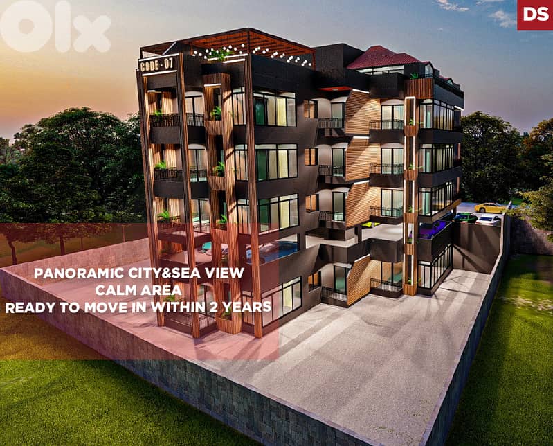 under construction, panoramic city & sea view, Saida/صيدا REF#DS132254 0