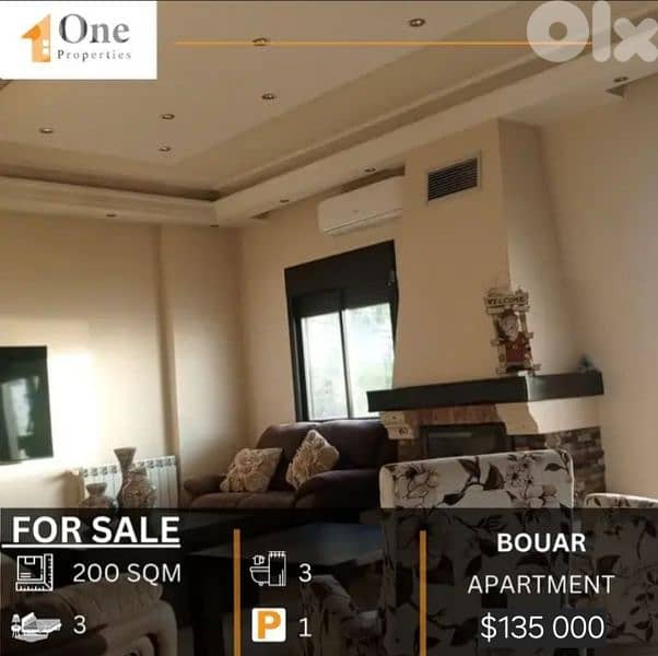 APARTMENT FOR SALE IN BOUAR 0