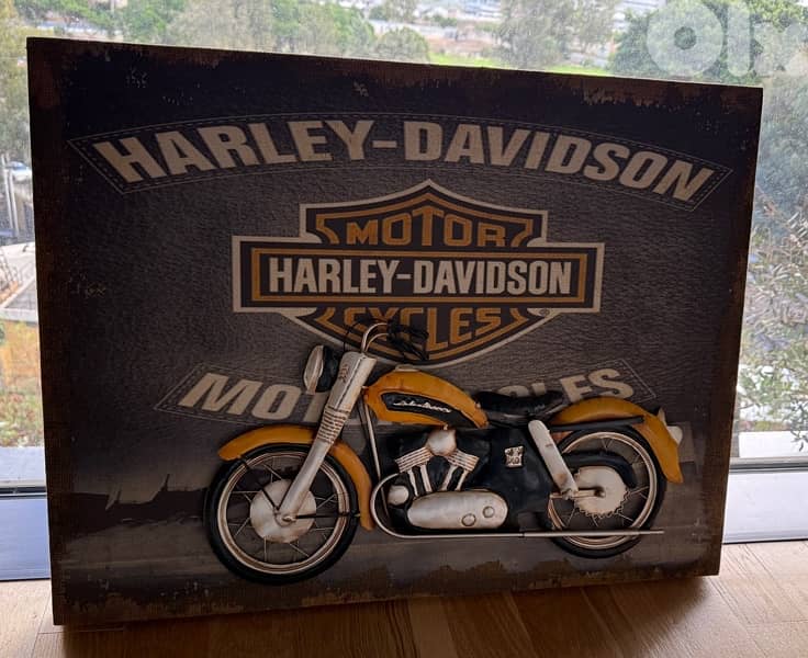 tableau harley davidson vintage 0