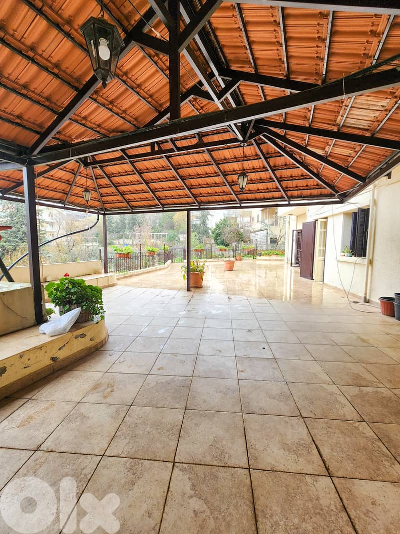 160 SQM Furnished Apartment in Baabdat + Mountain View & TERRACE 0