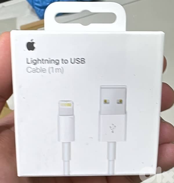 Apple lightning to usb cable 1m 0