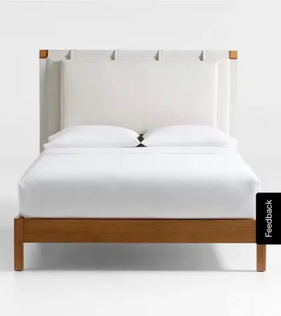 Bed brand : Crate & Barell Bed brand : Crate & Barell