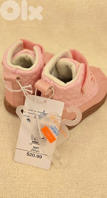 baby girl boots 6-12M 2