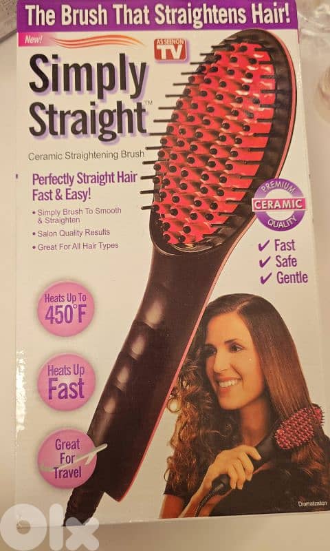 hair brush straightner 0