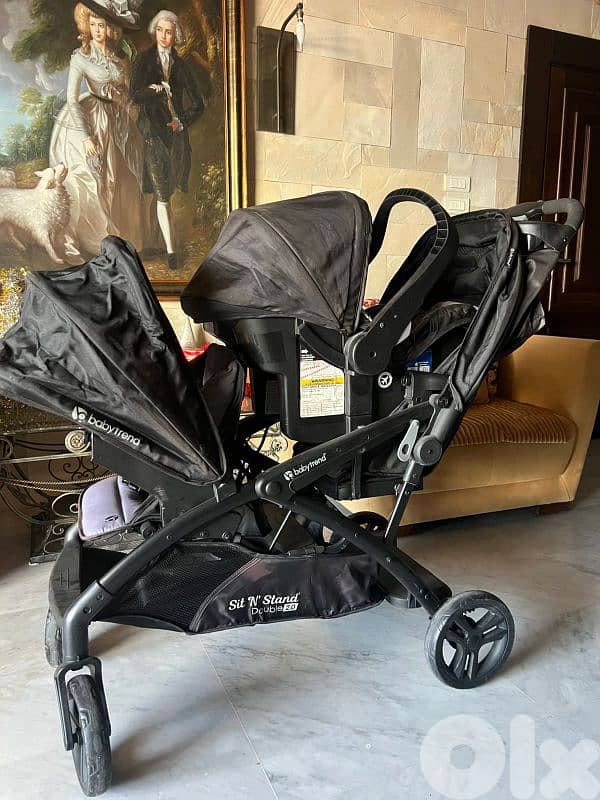 Sit n’ Stand Double Stroller 0