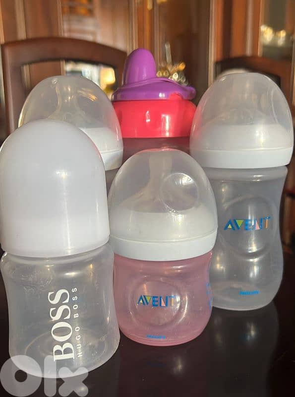 baby bottles rarely used all for 20$ 0
