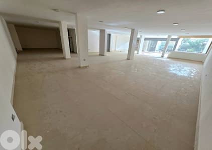 Prime Location Showroom For Rent In Mansouriehصالة للاجار في المنصورية