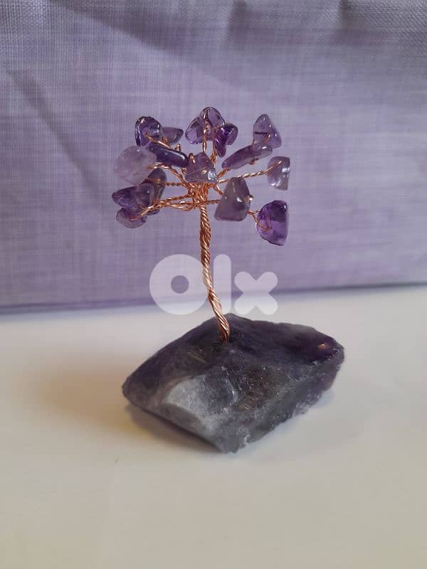 Natural Amathyst tree 0