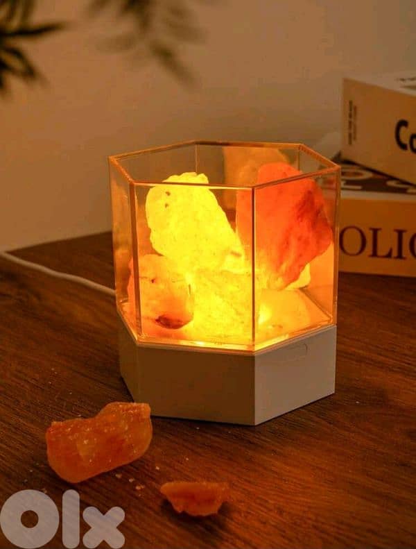 Natural Stone Lamp Very Elegant new in box best gift 0