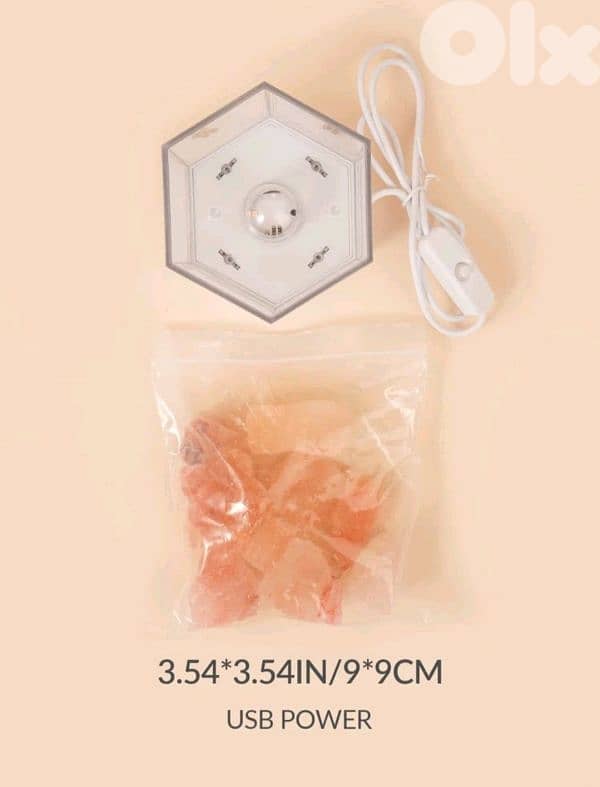 Natural Stone Lamp Very Elegant new in box best gift 1