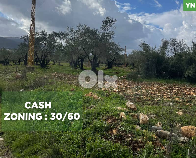 LAND/Zgharta /زغرتا ! REF#YN132290 ! 0