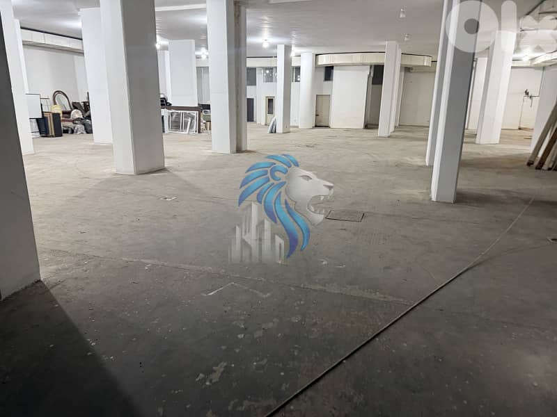 SPACIOUS WAREHOUSE IN RAMLET EL BAYDA PRIME | 1000SQ | JNR-474 0