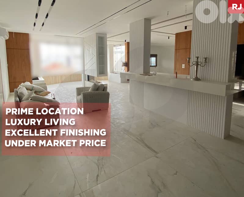 4 BALCONIES/Maid’s room/Private parking/Tyre/ Al Hosh - REF#RJ132303 0