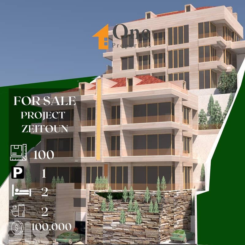 APARTMENTS FOR SALE IN ZEITOUN 0