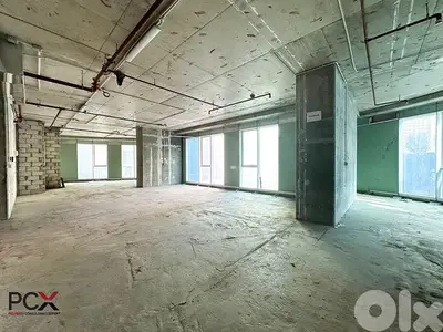 Office for Rent in Achrafieh | Core and Shell | Prime Location