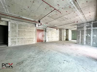 Office for Rent in Achrafieh | Core and Shell | Prime Location