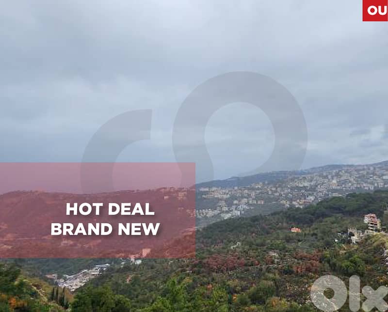 Unobstructed mountain and sea view IN Qornet El Hamra REF#OU131184 ! 0