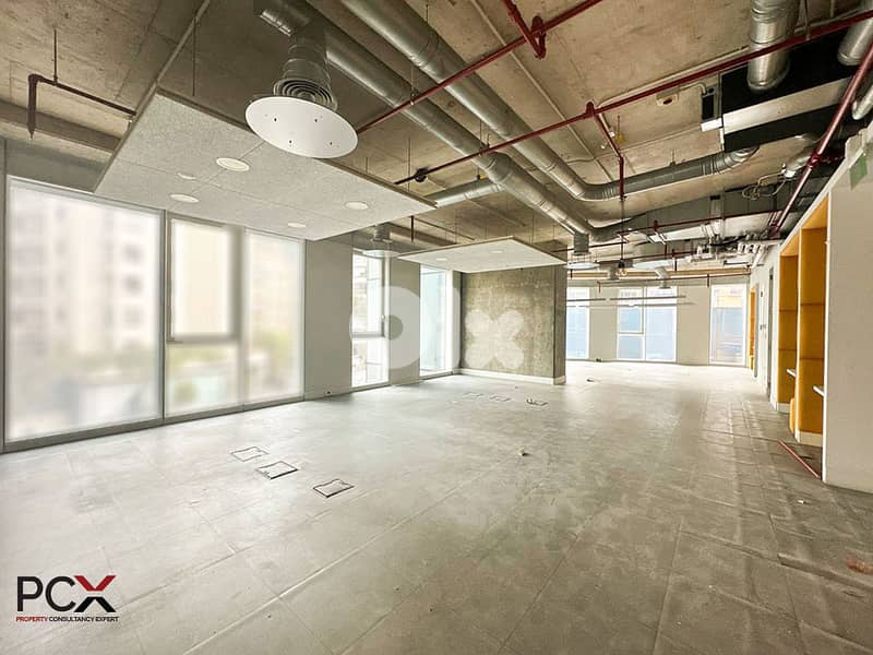 Office for Rent in Achrafieh | Open Space | 24/7 Electrity & Security 0