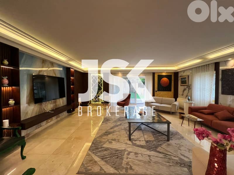 L20291 - Luxurious Fully-Furnished High-End Villa For Rent in Baabda 0