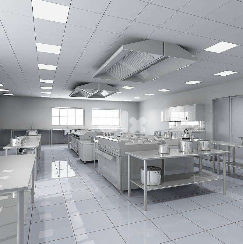 FULLY EQUIPPED CENTRAL KITCHEN IN AIN SAADEH PRIME 200SQ, (ASR-142) 0
