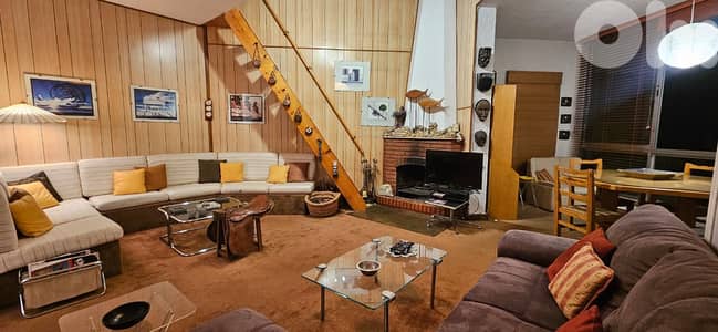 Fully Furnished Chalet for Sale in Kfardebian + Terrace شالي للبيع