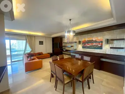 240 SQM Semi Furnished Apartment in Kfarhbab with an Amazing Sea View