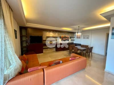 240 SQM Semi Furnished Apartment in Kfarhbab with an Amazing Sea View