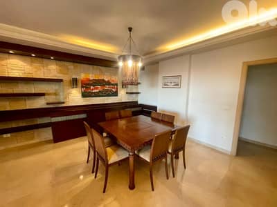 240 SQM Semi Furnished Apartment in Kfarhbab with an Amazing Sea View